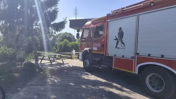 Pożar nieużytków w Reczu – interwencja strażaków