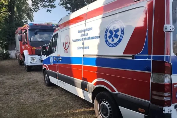 Nagłe zatrzymanie krążenia w Lubieniowie – interwencja ZRM i OSP Recz