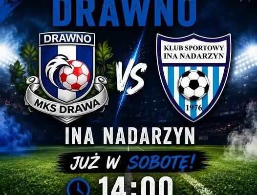 MKS Drawa Drawno rozpoczyna sezon w A Klasie – pierwszy mecz z Iną Nadarzyn