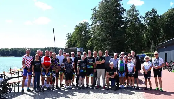 Międzynarodowa grupa rowerzystów odwiedziła Drawno