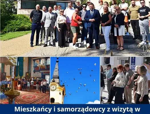 Delegacja z Pełczyc wizytowała zakład Suempol w Bielsku Podlaskim