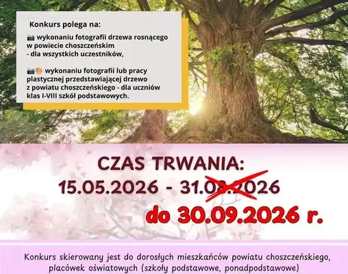 Konkurs fotograficzny „Moje drzewo – moja opowieść” – wydłużony termin składania prac