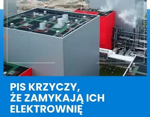 Polityczna burza wokół Elektrowni Dolna Odra: PiS krytykuje rząd, ale decyzja zapadła za ich rządów