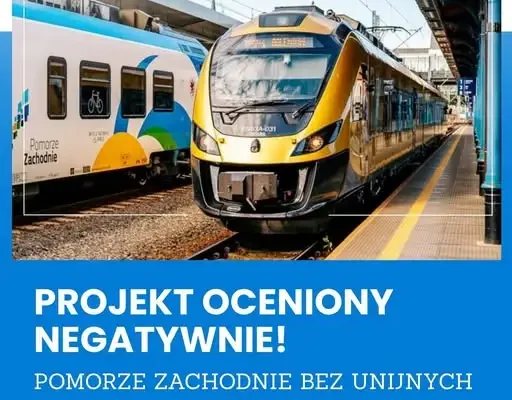 Ponad 1,46 mld zł na zeroemisyjny tabor kolejowy – bez projektu z Zachodniopomorskiego