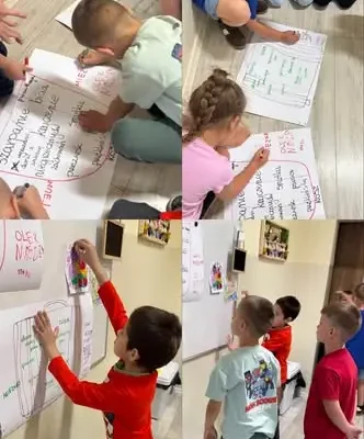 Pierwszaki z Drawska rozpoczynają szkolną przygodę od integracji i zabawy