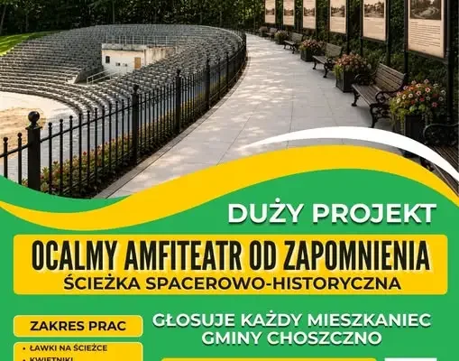 Budżet Obywatelski 2027 w Choszcznie: Amfiteatr czeka na Twój głos