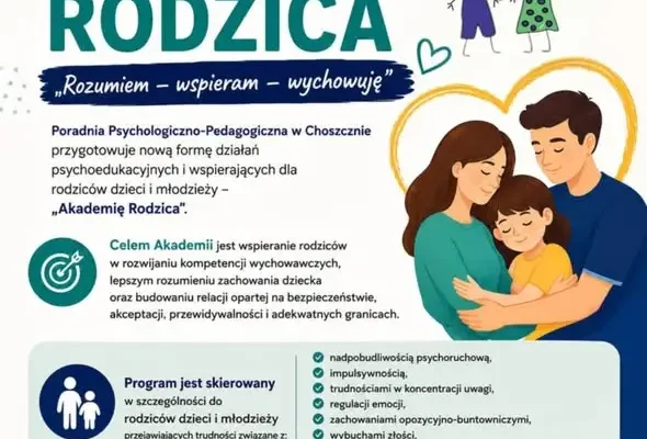 Akademia Rodzica – cykl spotkań dla rodziców w Choszcznie