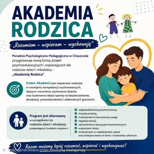 Akademia Rodzica – cykl spotkań dla rodziców w Choszcznie