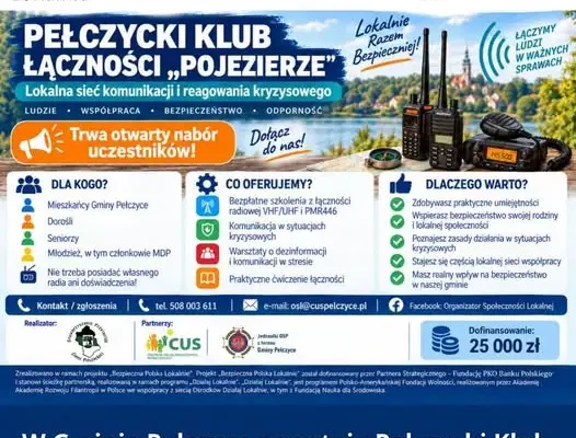 Pełczyce: rusza klub łączności radiowej dla mieszkańców gminy