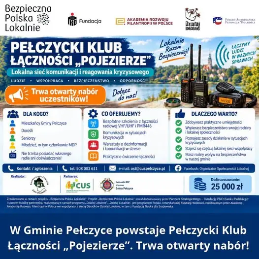 Pełczyce: rusza klub łączności radiowej dla mieszkańców gminy