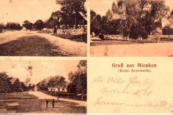 Dominikowo na pocztówce sprzed ponad 100 lat. Rozpoznajesz to miejsce?