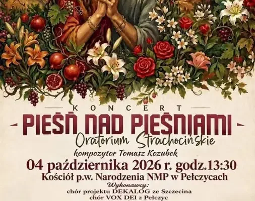 Koncert „Pieśń nad Pieśniami” w Pełczycach z okazji święta patrona gminy