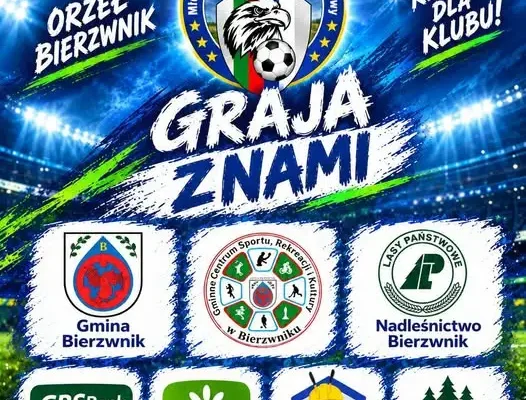 MULKS Orzeł Bierzwnik szuka wsparcia dla nowej drużyny młodzieżowej