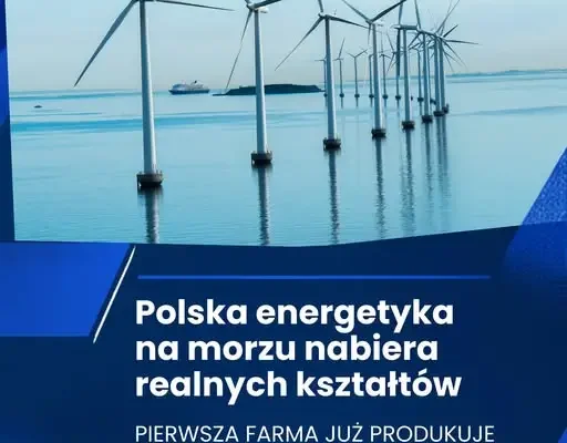 Baltic Power: pierwszy prąd z polskiego offshore popłynął do sieci