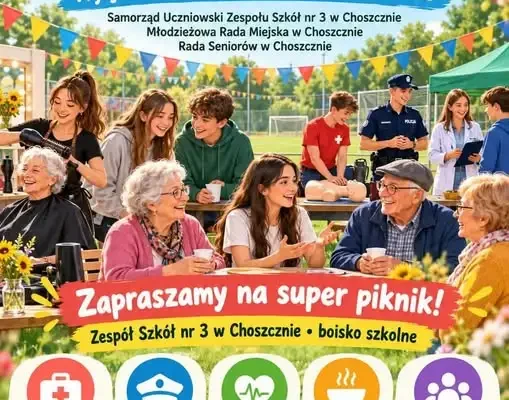 Choszczno: młodzież i seniorzy razem na finał programu „Aktywna Młodzież”
