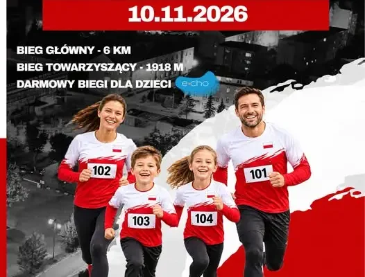 II Choszczeński Nocny Bieg Niepodległości – 10 listopada 2026